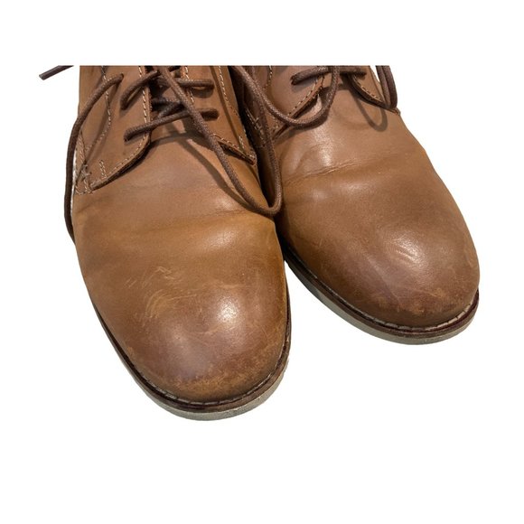 Mens Clark's Camel Lace UpUltimate Comfort Collection ‎ Dress Shoes Sz 9 - Picture 5 of 8